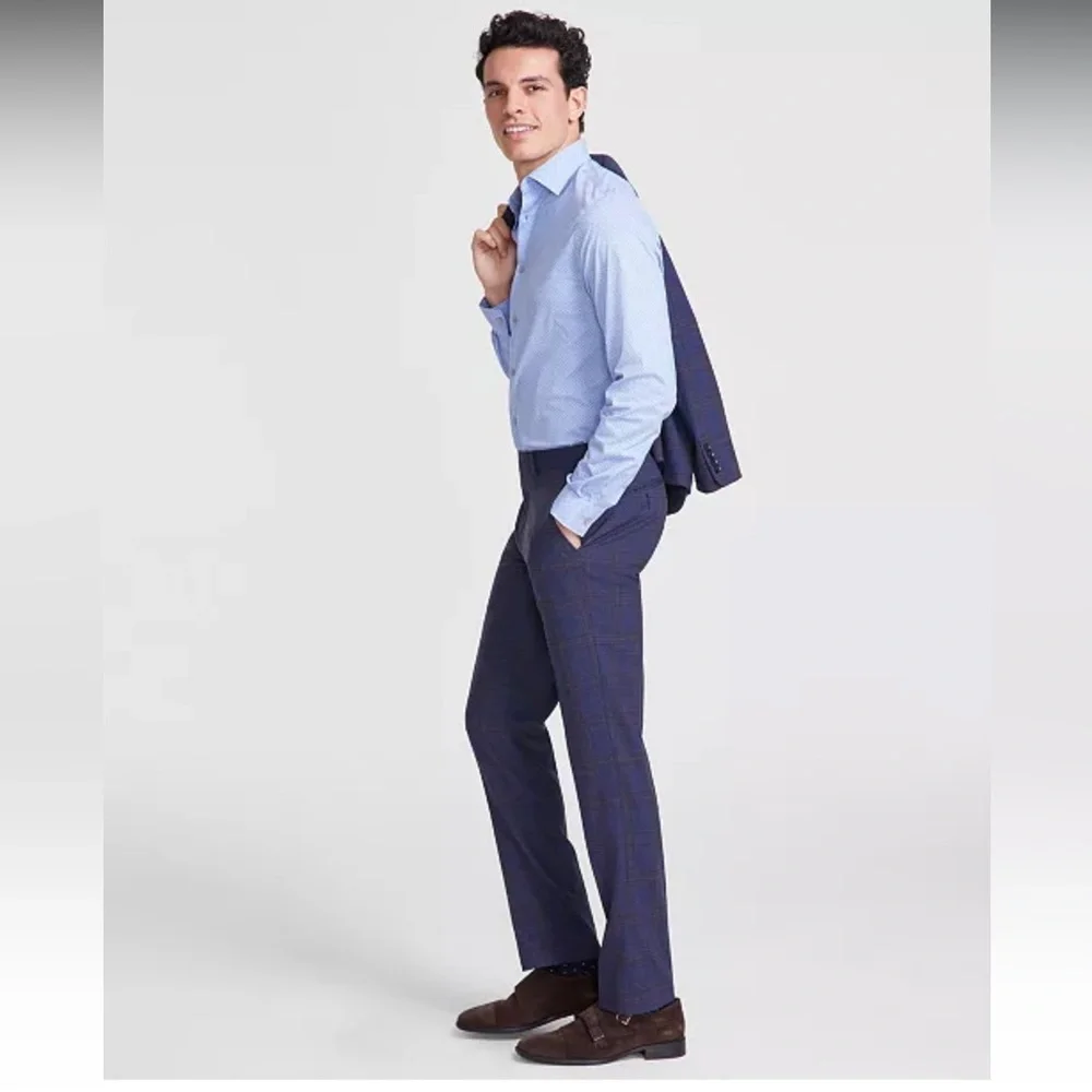 Bar III Two Piece Suit Men's Slim-Fit  Jacket and Pants - Picture 2 of 11